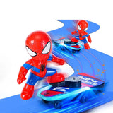 INCLUD Superhero Skateboard Toy -Lights, Music & Action-Packed Fun