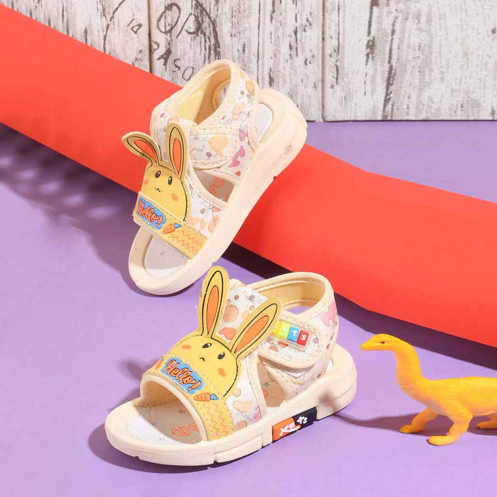 Girls Bunny Musical Floater Sandals
