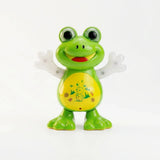 Kids Green Dancing Frog Toy with Flashing Lights & Music