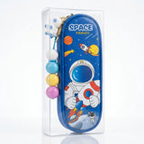 Boys Blue Astronaut Space Travel Pencil Box