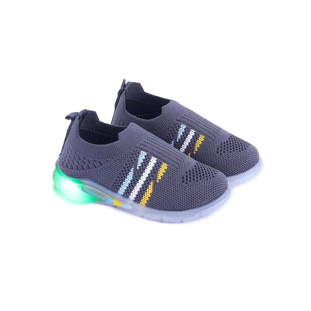 Unisex Kids LED Lights Slip-Ons Shoes