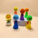 Kids Emoji Pop-Up Bounce Toys - Pack of 5