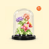 INCLUD Carnation Bloom Building Set with Dust Cover