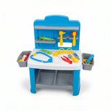 Kids Doctor Kit Play Set with Rolling Carry Case, 16-Piece Medical Toy Set