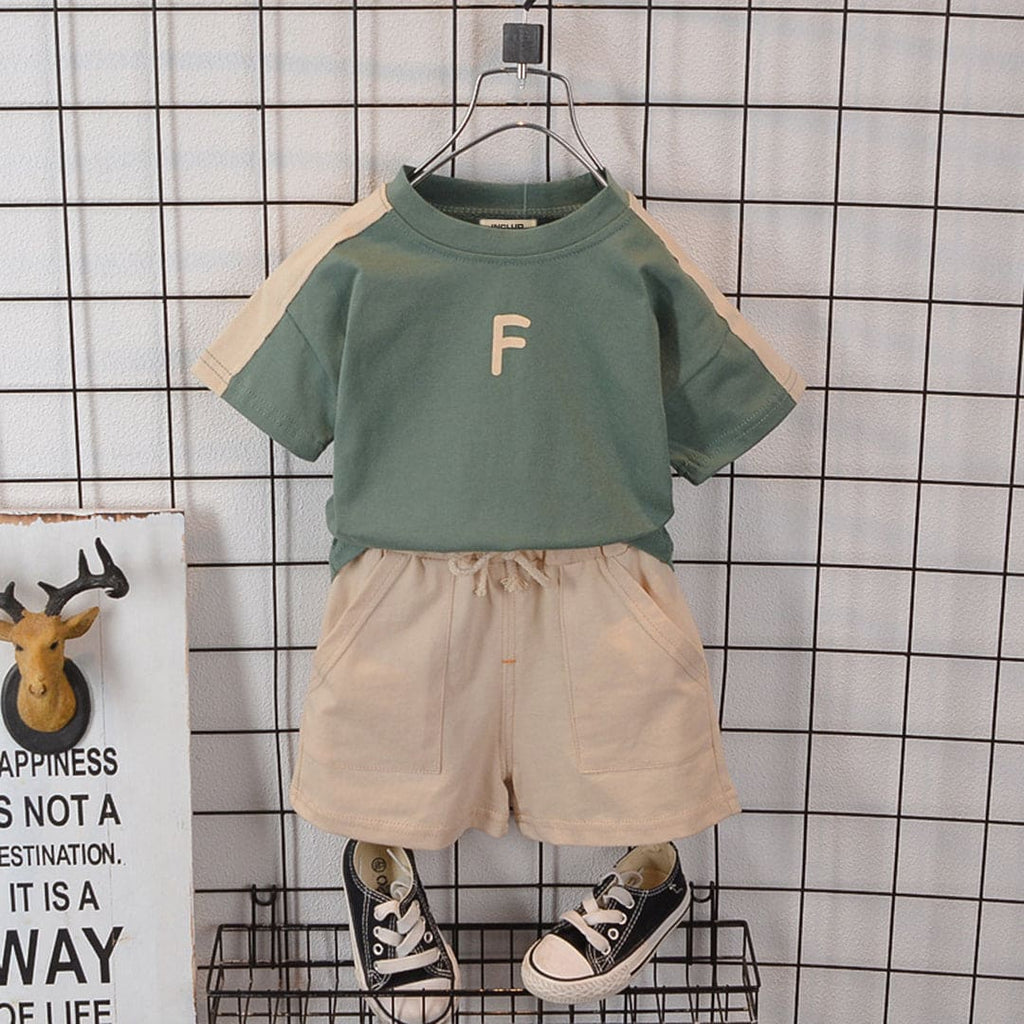 Boys T-shirt with Short Sets