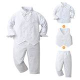 Boys Shirt with Trousers & Waistcoat 3pc. Set