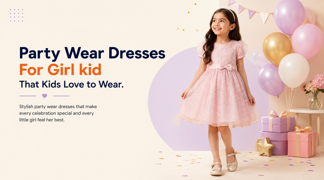 Party Wear Dresses For Girl That Kids Love to Wear