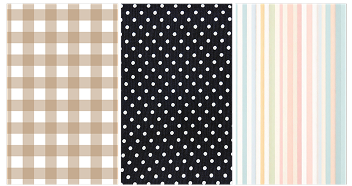 Prints Moms Love - Gingham, Polka Dots and Stripes
