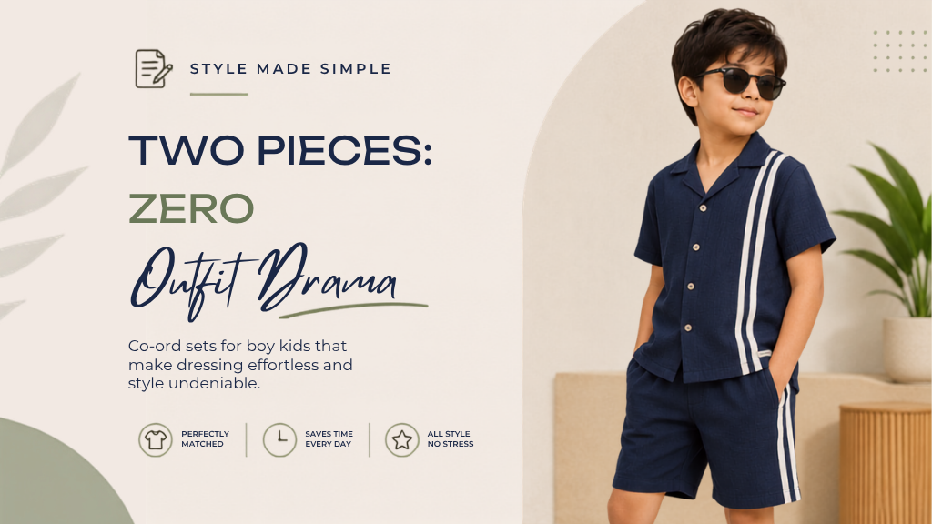 Co Ords Sets for Boys: The Easiest Outfit Formula for Busy Mornings, Travel Days, and Weekend Plans