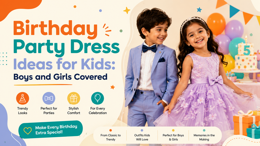 Birthday Party Dress Ideas for Kids: Boys and Girls Covered
