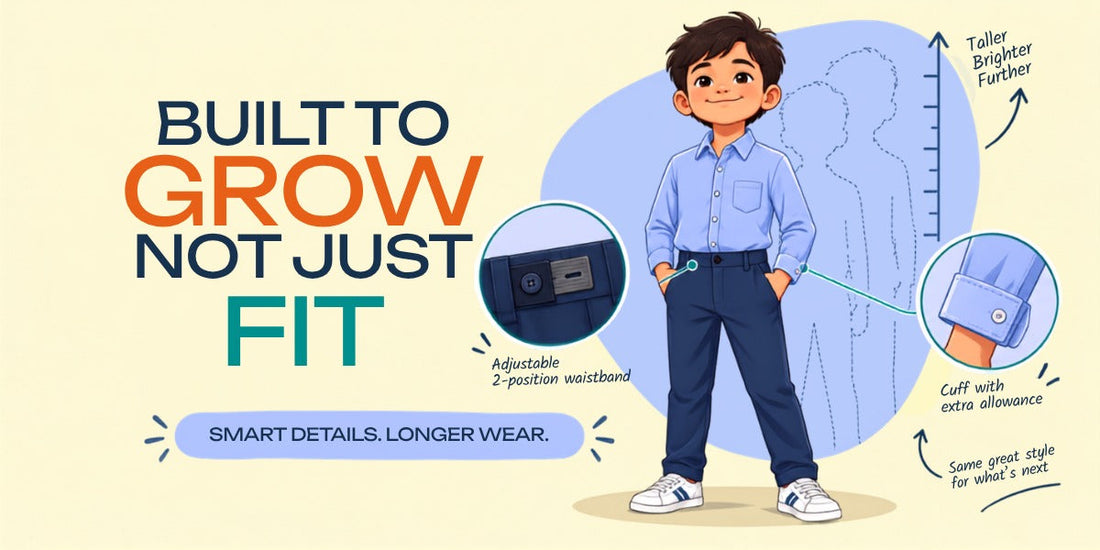 Kids Clothes With Room to Grow: Why INCLUD Builds It Into Every Cut