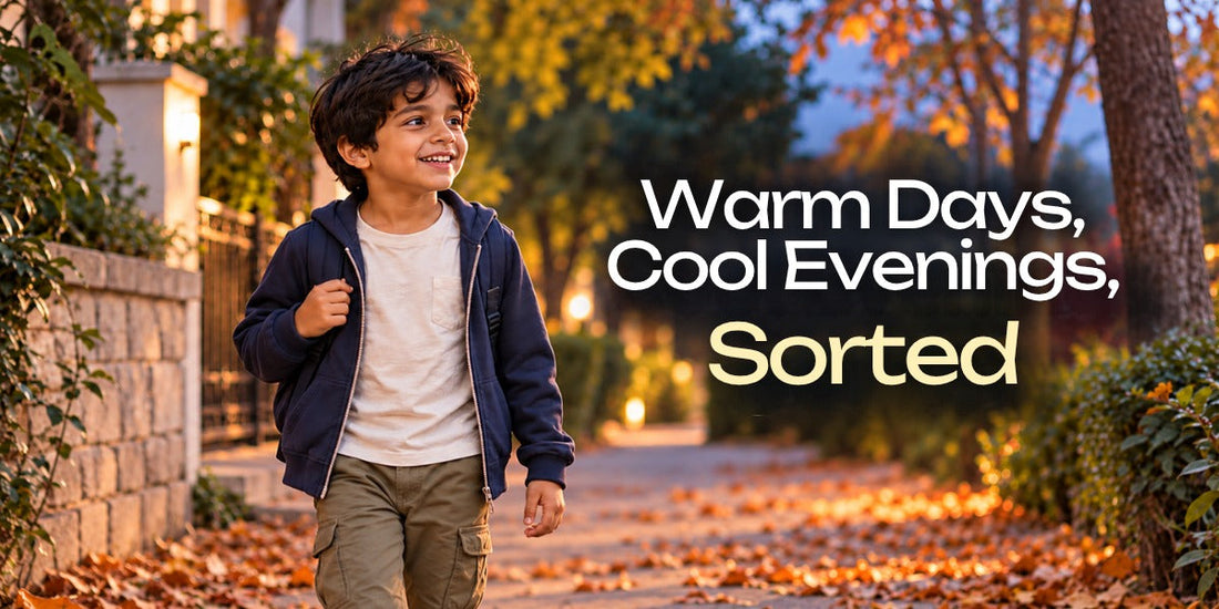 Kids Winter Layering Guide: Dressing for a North India Autumn