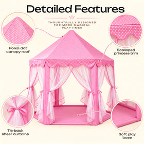 Pink Foldable Tent House for Kids Trending Accessories