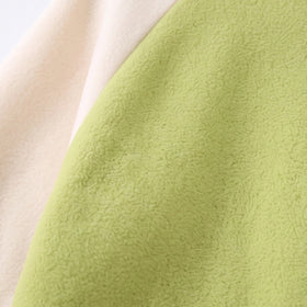 Boys Lime Green Colorblocked Long Sleeve Jacket Coats & Jackets