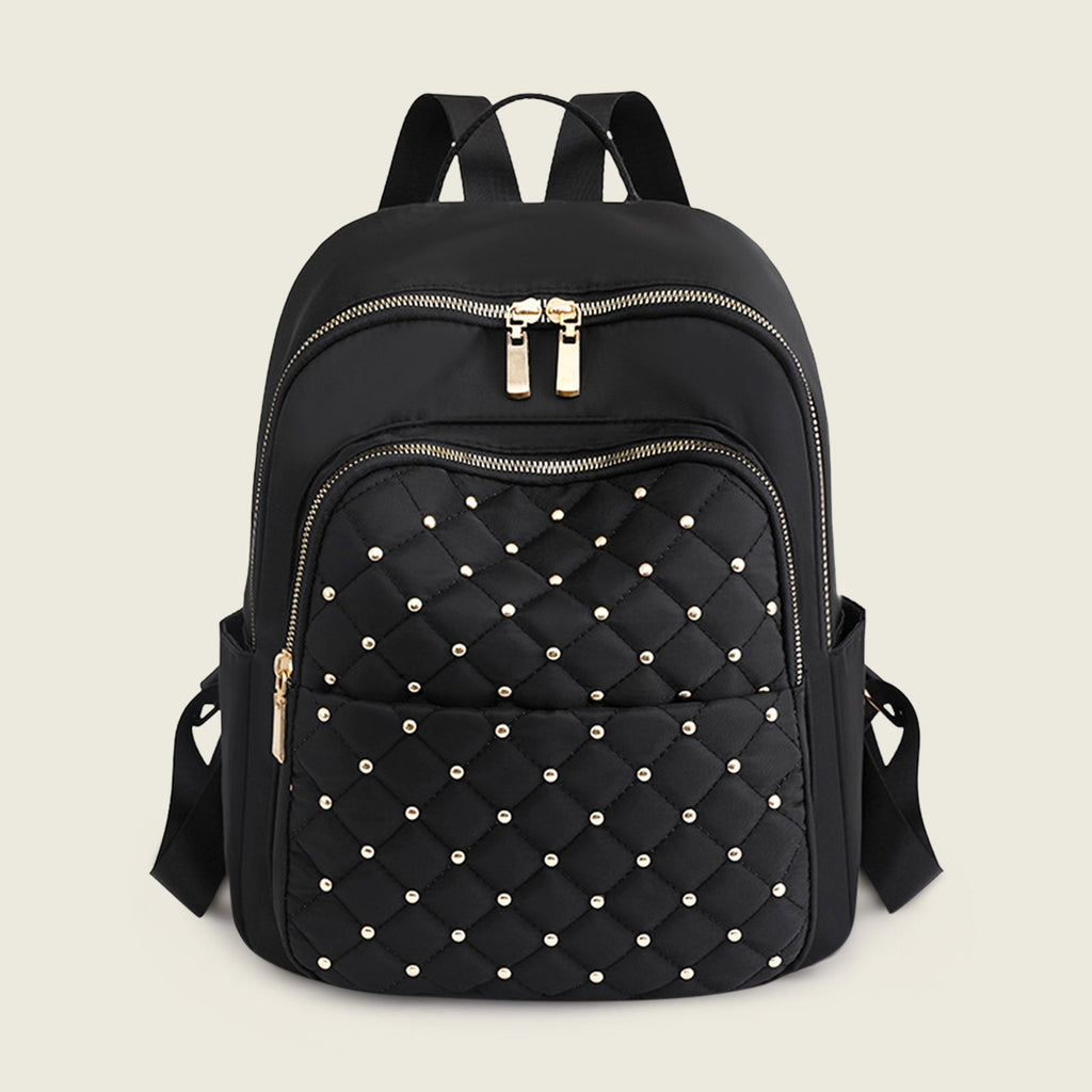 Girls Black Rhinestone Embellished Backpack Trending Accessories