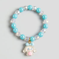 Pack Of 5 Girls Multicolour Bunny & Cat Beaded Bracelet Sets Bracelet