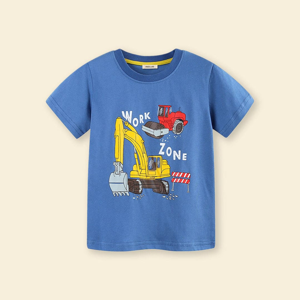 Boys Graphic Short Sleeve T-Shirt Tshirts   