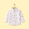 Boys Off White Graphic Long Sleeve Shirt Shirts Off White 1-2 Y