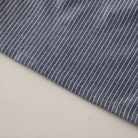 Boys Dark Grey Striped Zip-Up T-Shirt With Shorts Sets Sets