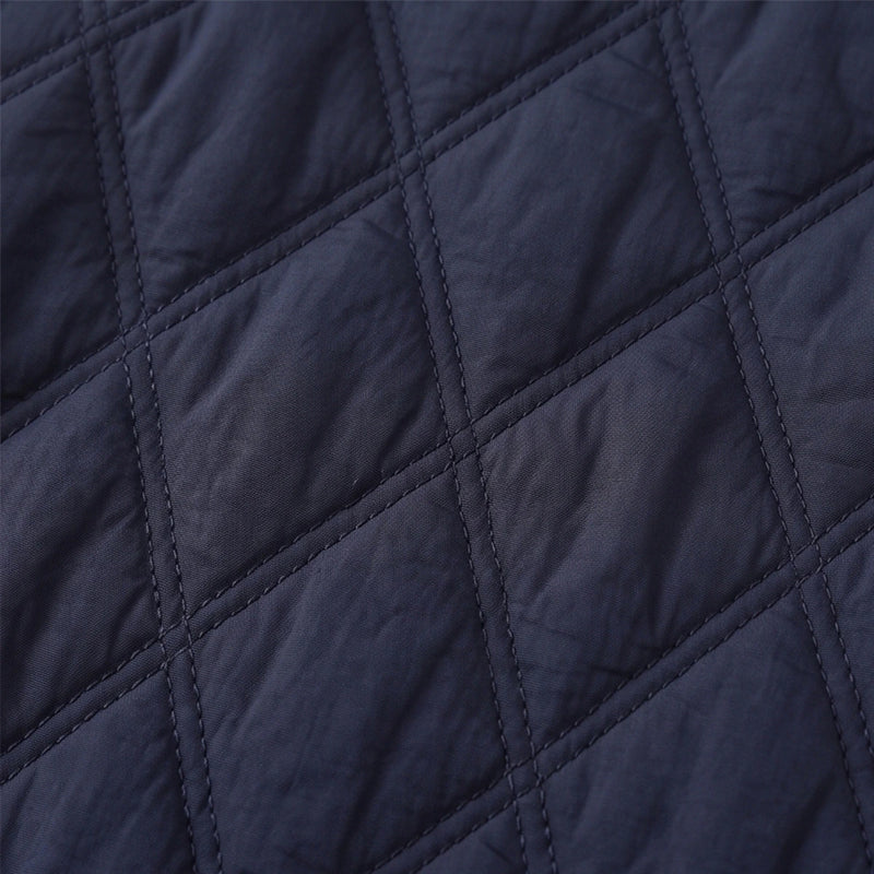 Boys Navy Blue Long Sleeve Zip-Up Bomber Jacket Coats & Jackets