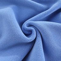 Boys Light Blue Fleece Hooded Zip-up Jacket Coats & Jackets