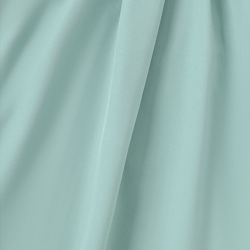 Girls Green Flutter Sleeves A-Line Casual Dress Casual Dresses