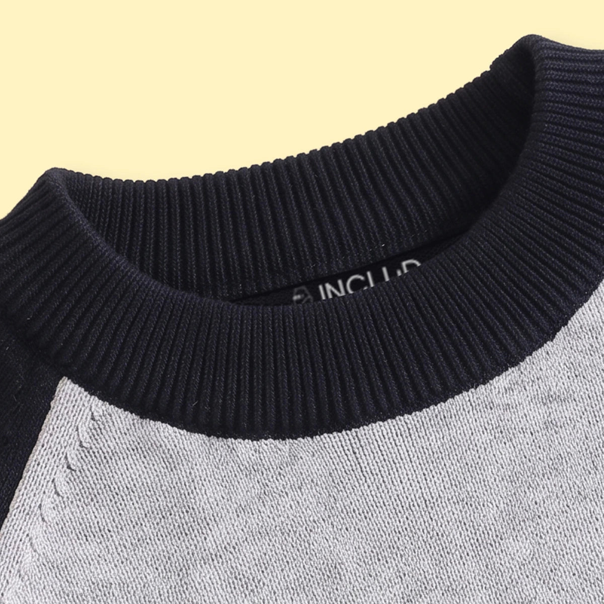Boys Grey Bear Typographic Knitted Sweater Sweaters & Cardigans