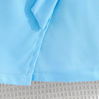 Girls Sleeveless Top With Light Blue Cap & Skirt Set Sets