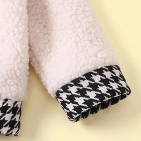 Girls Off White Long Sleeve Jacket Coats & Jackets