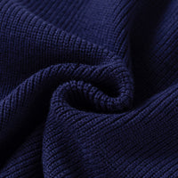 Boys Blue Self-Design Polo Sweater Sweaters & Cardigans