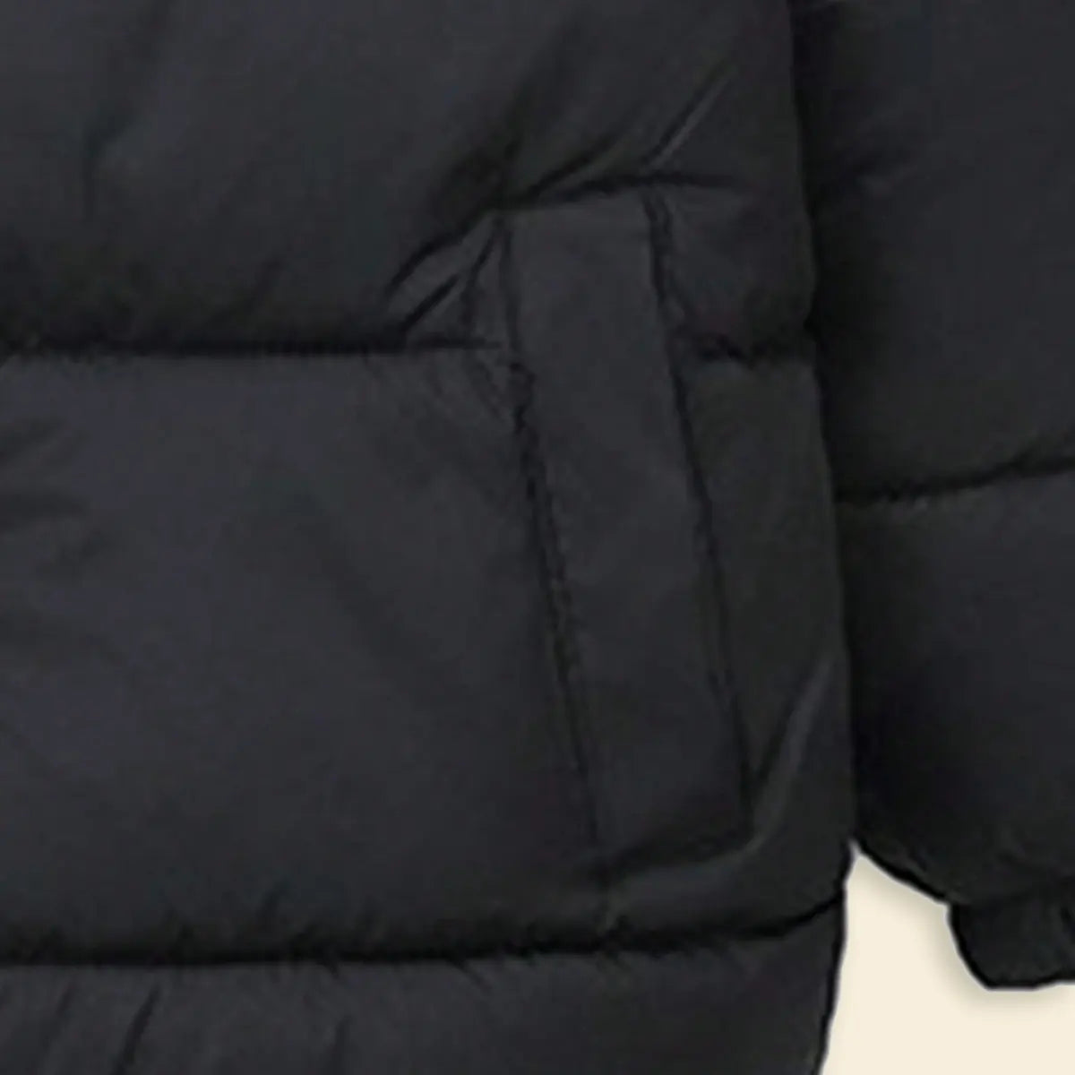 Boys Black Zip-up Puffer Jacket With Bear Ear On Hood Coats & Jackets