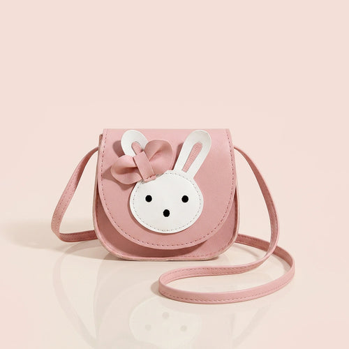 Girls Pink Bunny Applique Sling Bag Sling Bags Pink Onesize