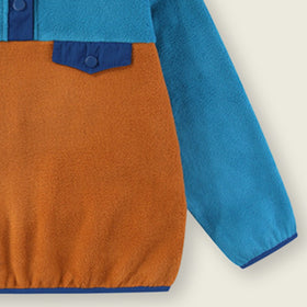 Boys Blue Solid Solid Pullover Sweatshirt Sweatshirts & Hoodies