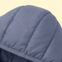 Boys Grey Hooded Quilted Puffer Jacket Coats & Jackets