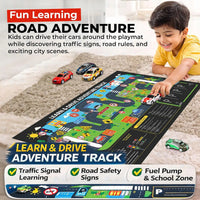 Kids 48-Piece Die-Cast Pull-Back Mini Cars Set Trending Accessories
