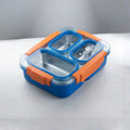 Kids Blue Smart Serve 3-Section Lunch Box Trending Accessories Blue Onesize