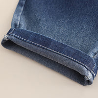 Boys Blue Denim Short Sleeves Shirt And Shorts With Inner Tee Set 3 pc. Sets