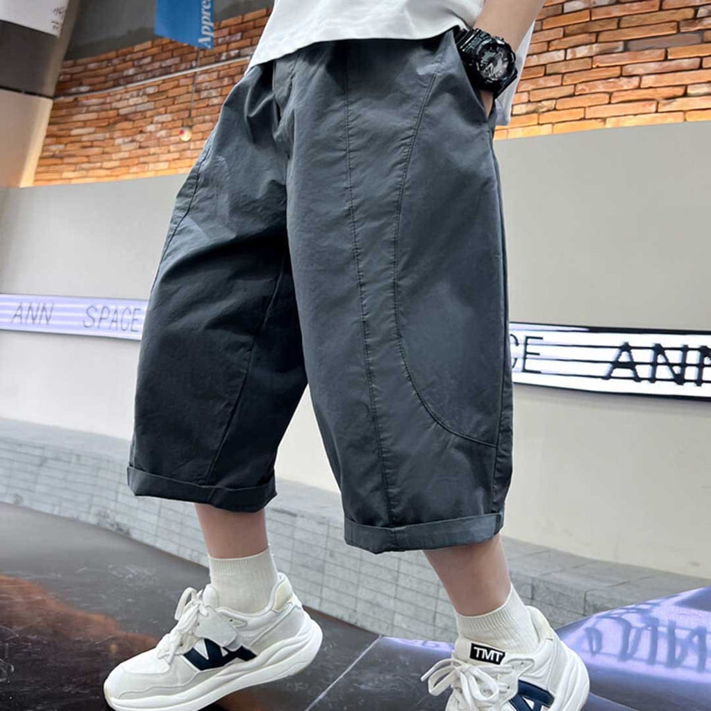 Boys Elasticated Loose Fit Bermuda Bermudas   