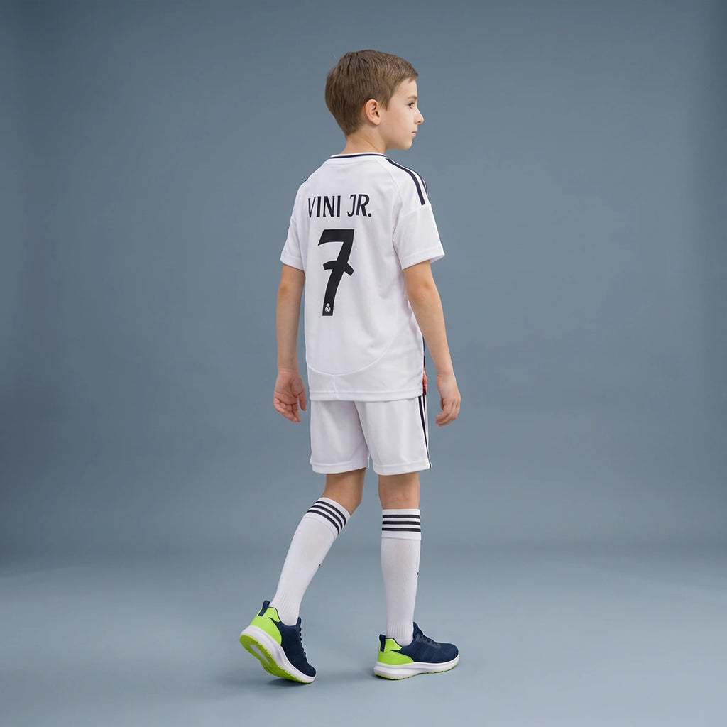 Boys White Short Sleeve Typography Print T-Shirt With Shorts Sets 2 pc. Sets