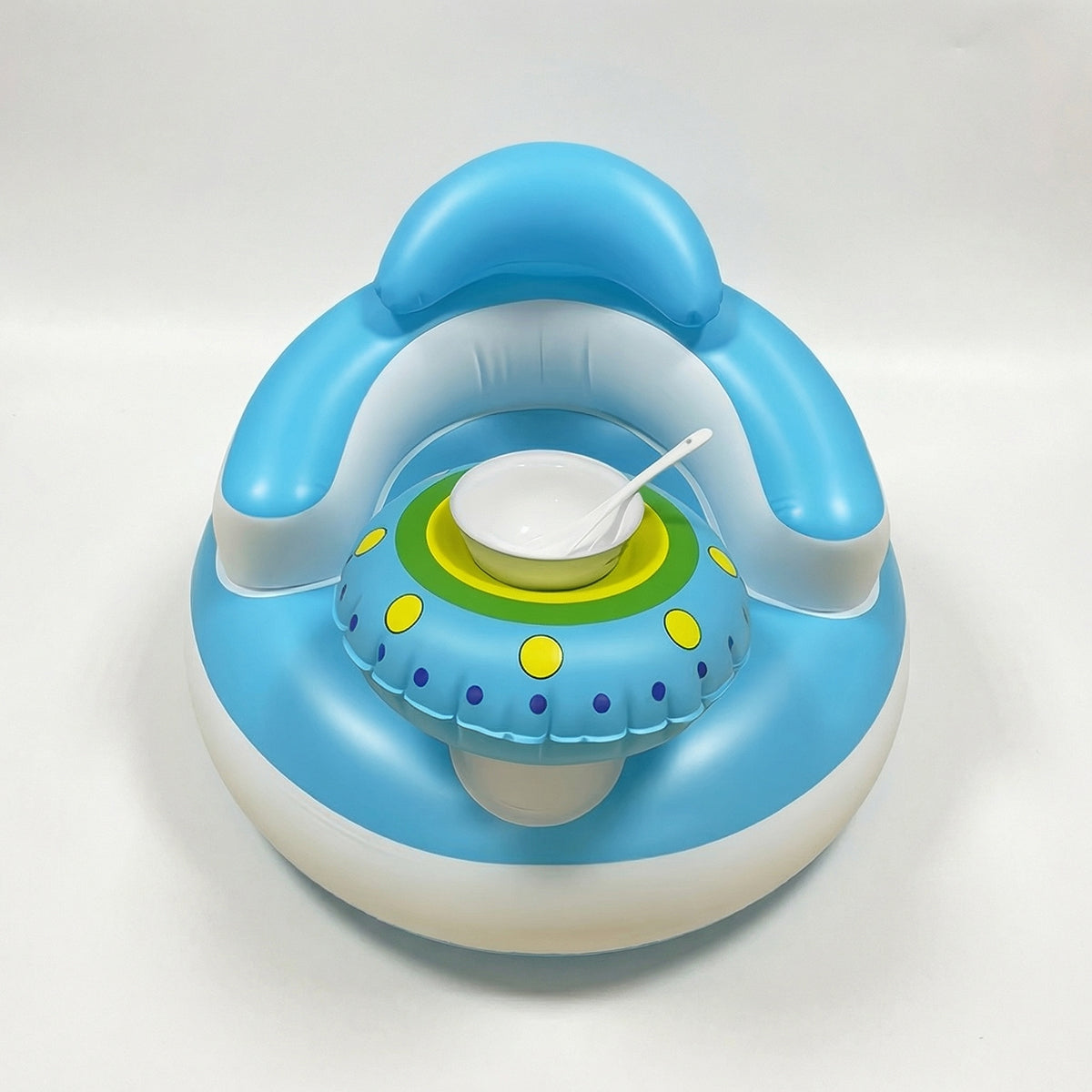 Inflatable Baby Seat with Built-In Air Pump Portable Support Chair for Learning to Sit Trending Accessories