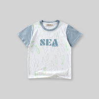 Boys Printed Short Sleeves T-Shirt Tshirts   