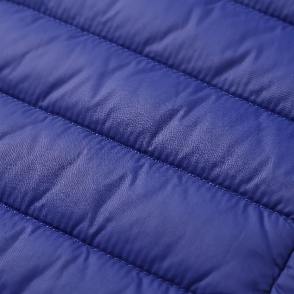 Boys Navy Blue Hooded Quilted Puffer Jacket Coats & Jackets