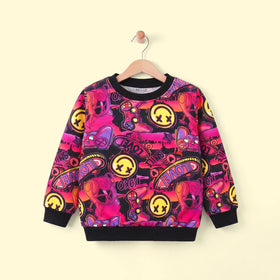 Boys Multicolour Graphic Long Sleeve Sweatshirt Sweatshirts & Hoodies Multicolor 3-4 Y