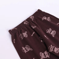Girls Khaki Graphic Printed Short Sleeve T-shirts With Elasticated Legging Sets Sets