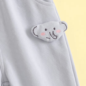 Boys Light Blue Elephant Print Sweatshirt & Joggers Sets Sets
