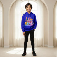 Boys Royal Blue K-Pop Nova Beat Graphics Hoodies Sweatshirts & Hoodies Royal Blue 6-7 Y