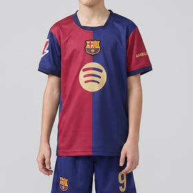 Boys Blue Typography Print Short Sleeve T-Shirt With Shorts Sets 2 pc. Sets