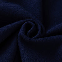 Boys Navy Blue Regular Sweater With Self-Design Puppy Patterns Sweaters & Cardigans
