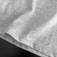 Boys Grey Typographic Print T-shirt With Shorts Set Sets