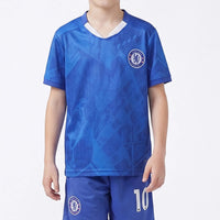 Boys Royal Blue Short Sleeve Graphics Print T-Shirt With Shorts Sets 2 pc. Sets